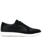 Just Cavalli Logo Low Top Sneakers - Black