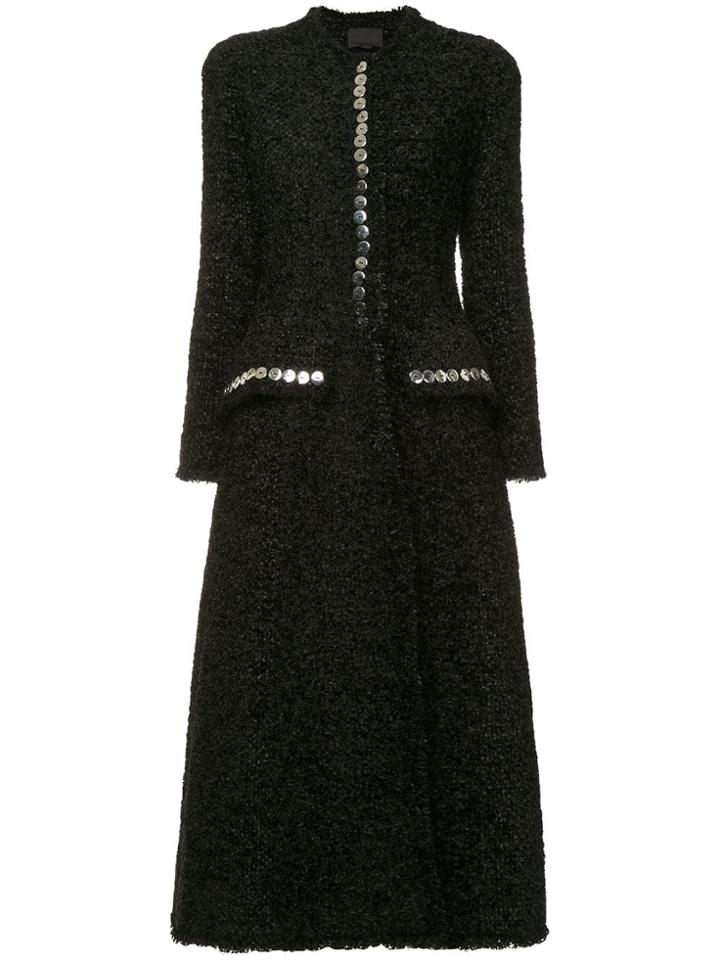 Alexander Wang Long Tailored Coat - Black