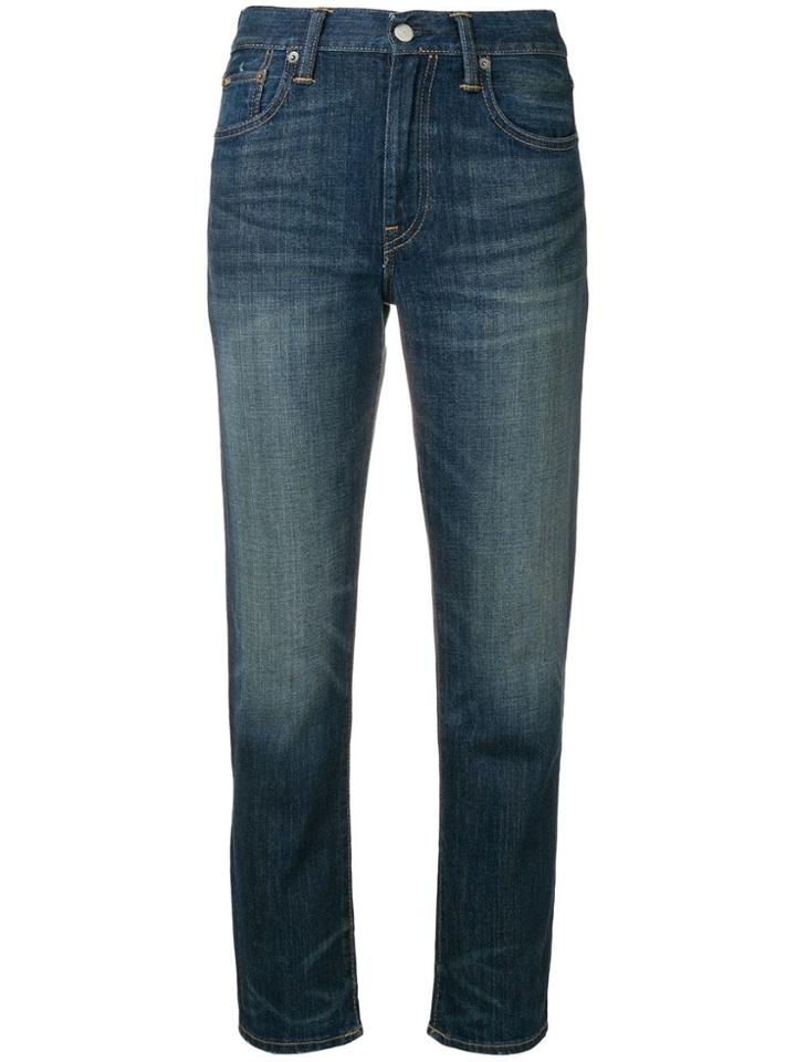 Polo Ralph Lauren Cropped Denim Jeans - Blue