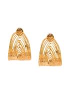 Gas Bijoux 'wave' Earrings, Women's, Metallic