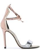 Marc Ellis Open-toe Heel Sandals - Metallic