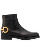 Salvatore Ferragamo Bankley Boots - Black