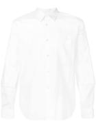 Comme Des Garçons Homme Plus Long-sleeve Fitted Shirt - White