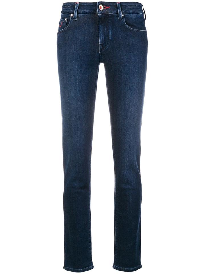 Jacob Cohen Low-rise Skinny Jeans - Blue