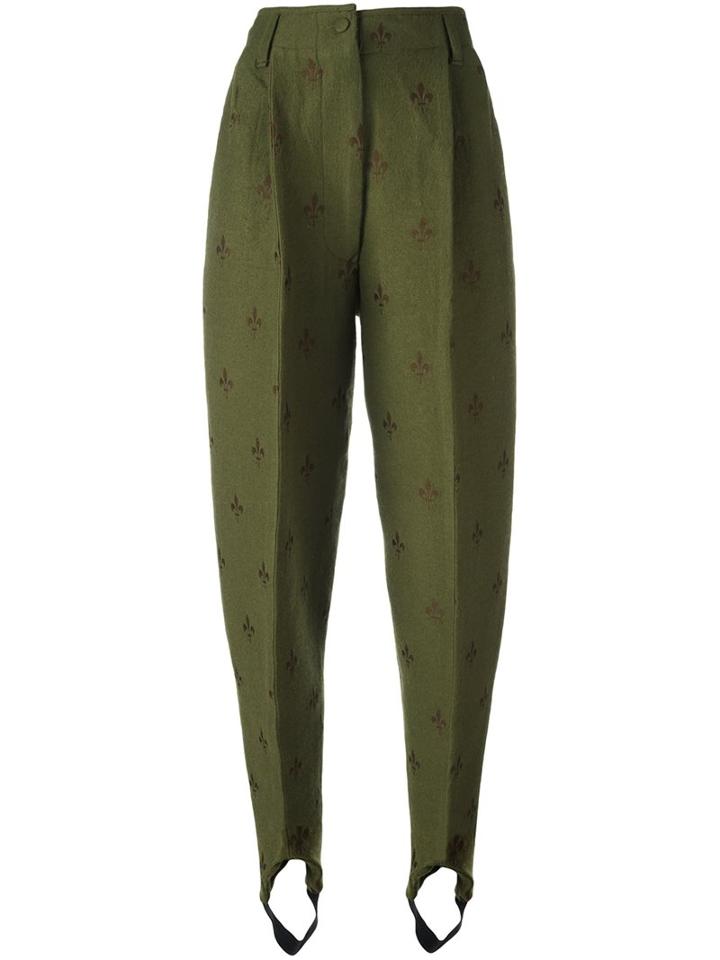 Jean Paul Gaultier Vintage High Waist Stirrup Trousers