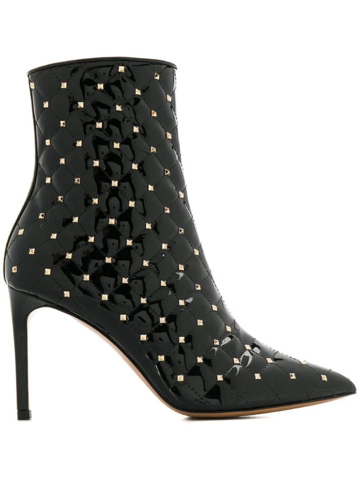 Valentino Valentino Garavani Quilted Booties - Black