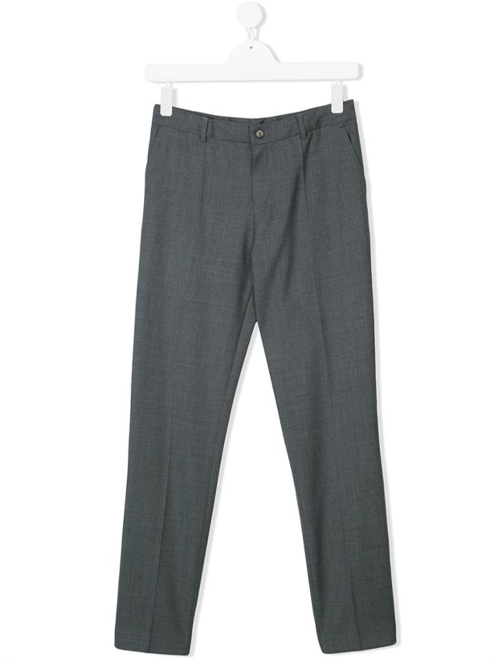 Paul Smith Junior Classic Cigarette Trousers - Grey