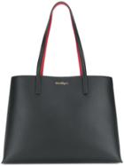 Salvatore Ferragamo Jet Set Tote - Black