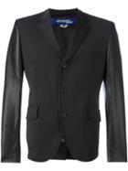 Junya Watanabe Comme Des Garçons Man Leather-effect Blazer