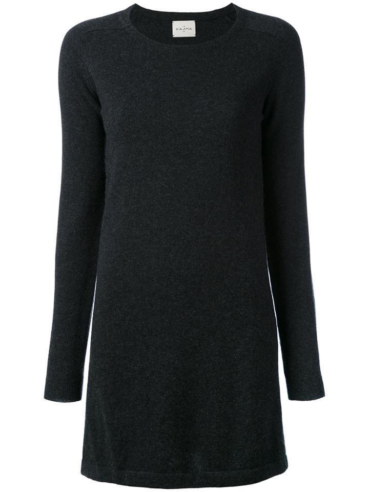 Le Kasha Cashmere Bali Knitted Dress - Grey