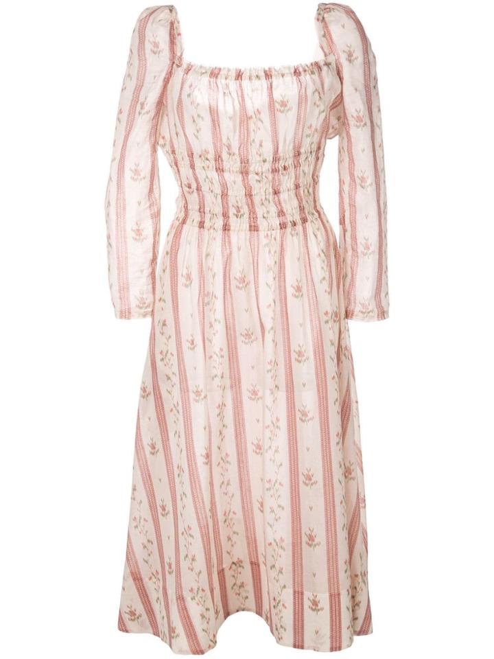 Brock Collection Oviame Long Sleeve Dress - White