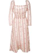 Brock Collection Oviame Long Sleeve Dress - White