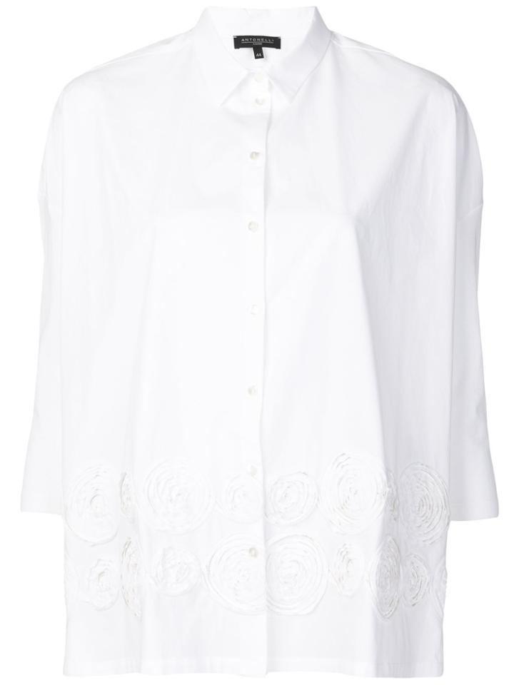 Antonelli Embellished Shirt - White