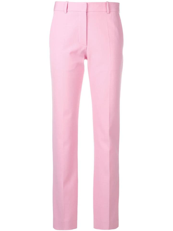 Victoria Beckham Slim Leg Trousers - Pink