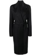 Acne Studios Carice Double-breasted Coat - Black