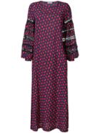 P.a.r.o.s.h. Casual Print 'smack' Dress - Blue