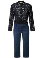 Erika Cavallini Floral Lace Shirt