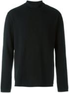 Études Ribbed Mock Neck Jumper