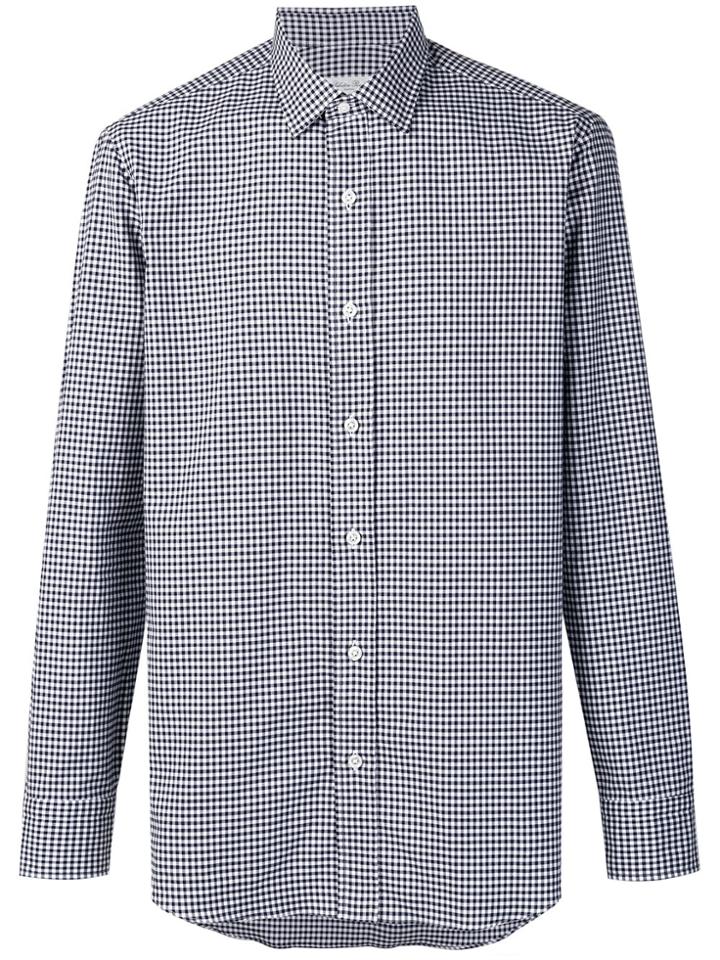 Salvatore Piccolo Long Sleeved Shirt - Blue