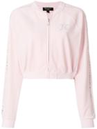 Juicy Couture Customisable Velour Jacket - Pink & Purple