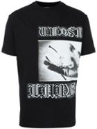 Mcq Alexander Mcqueen Goth Tattoo Print T-shirt, Men's, Size: Large, Black, Cotton