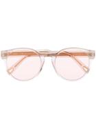 Chloé Eyewear Cat Eye Sunglasses - White