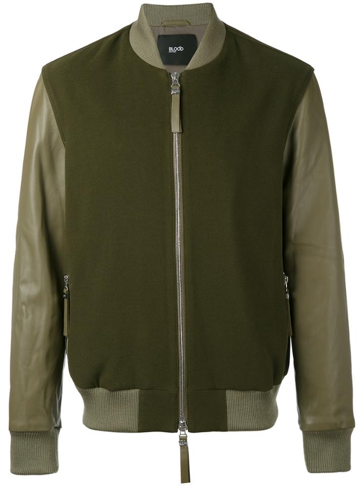 Blood Brother Alpha Bomber Jacket - Green