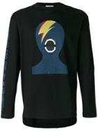 Maison Mihara Yasuhiro Bowie Silhouette Print Sweatshirt - Black