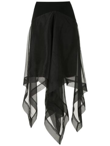 Uma Raquel Davidowicz Mentor Silk Skirt - Black