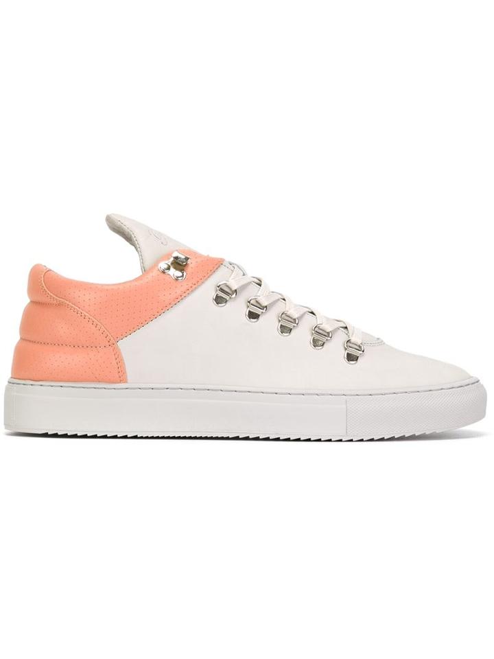 Filling Pieces Mountain Cut Sneakers, Men's, Size: 43, Grey, Leather/rubber