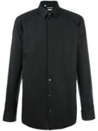 Dolce & Gabbana Bib Shirt, Men's, Size: 42, Black, Cotton