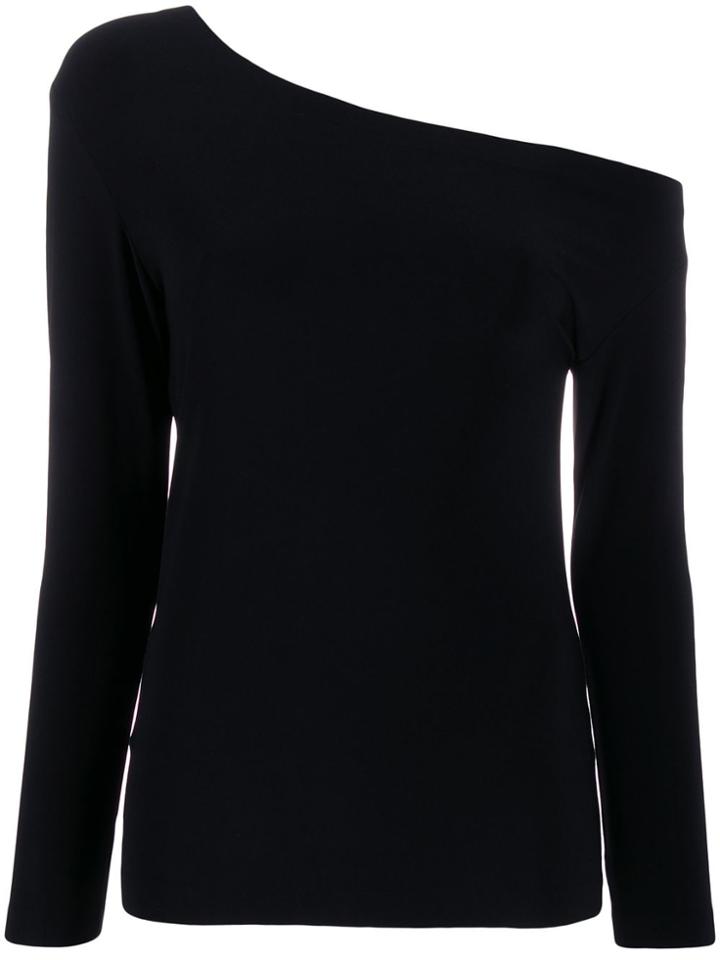 Norma Kamali Off The Shoulder Top - Black