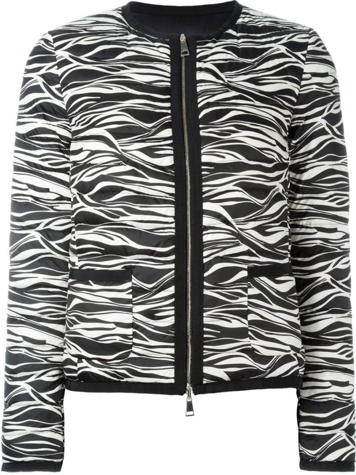 Moncler 'miel' Reversible Puffer Jacket, Women's, Size: 4, Black, Feather Down/polyamide