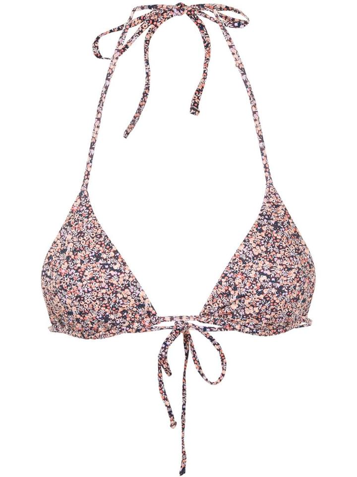 Matteau Triangle Styled Bikini Top - Multicolour