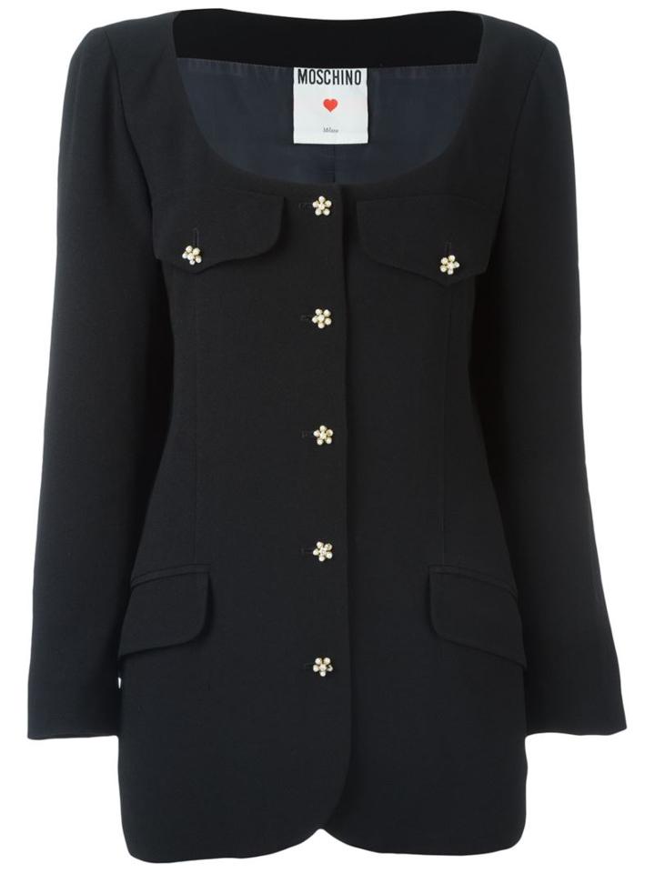 Moschino Vintage Scoop Neck Jacket