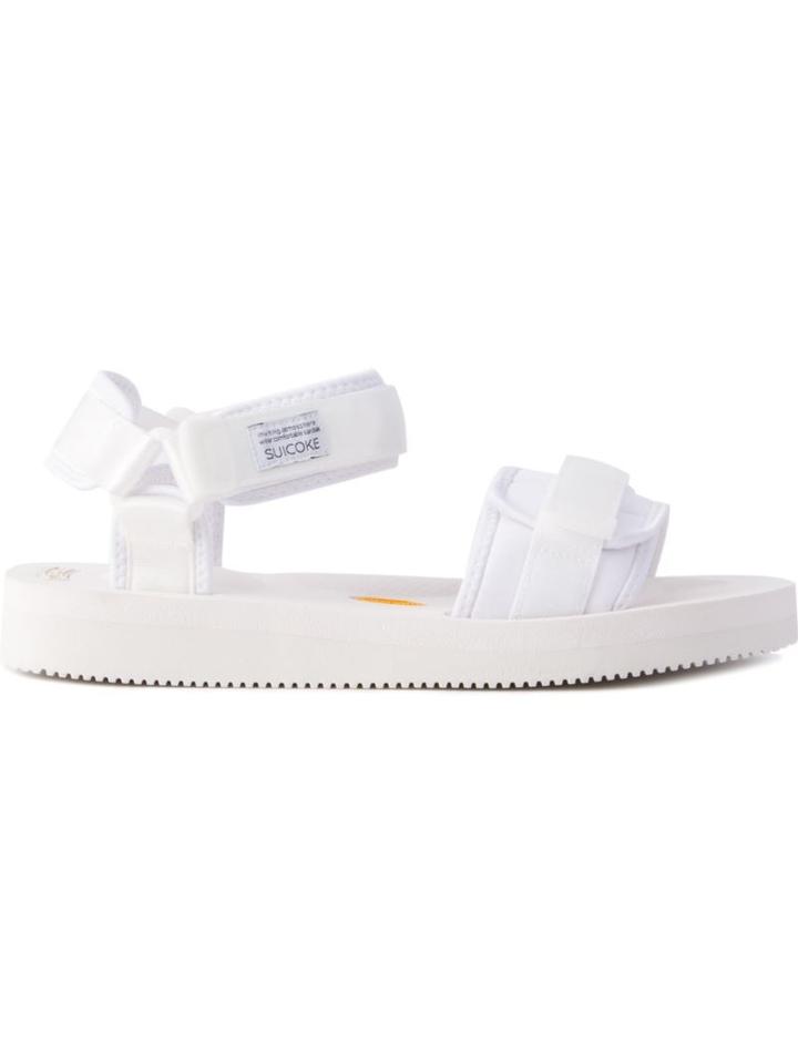 Suicoke Cel-v Sandals, Men's, Size: 8, White, Rubber/nylon