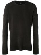 Avant Toi - Rush Stitch Sweater - Men - Cotton/linen/flax/polyamide - M, Black, Cotton/linen/flax/polyamide