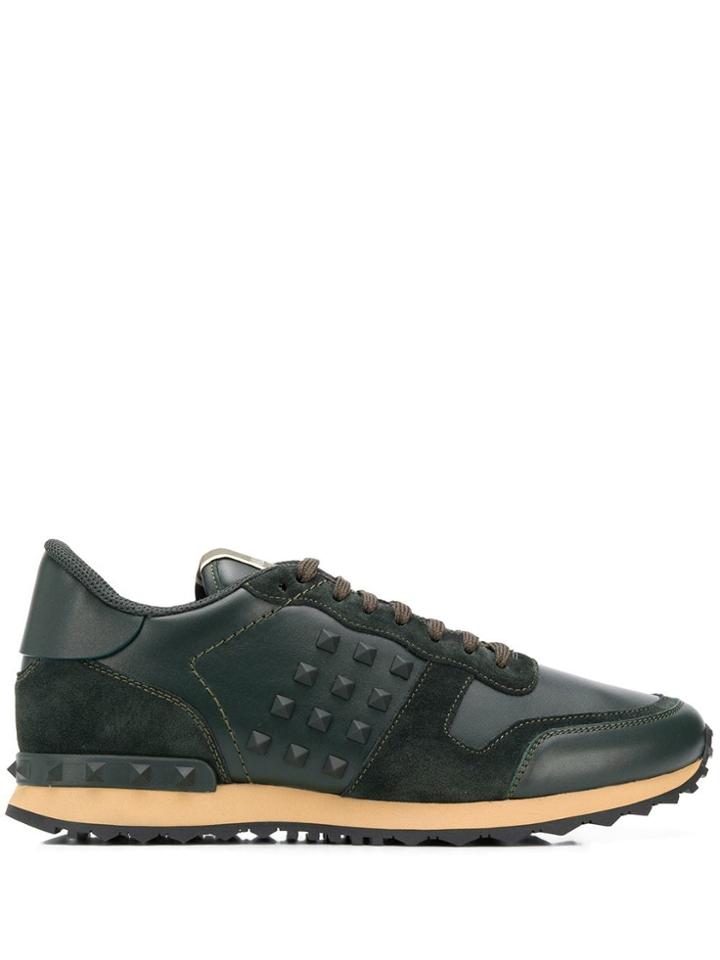 Valentino Valentino Garavani Rockstud Sneakers - Green
