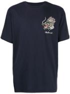 Maharishi Embroidered Logo T-shirt - Blue