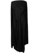 Jw Anderson Cowl Neck Dress - Black