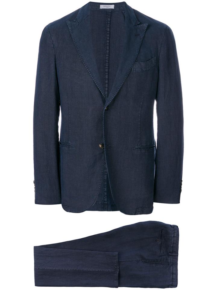 Boglioli Classic Straight-fit Suit - Blue