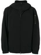 Attachment - Arm Zip Hooded Jacket - Men - Polyester - Ii, Black, Polyester