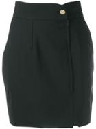 Just Cavalli High-rise Mini Skirt - Black