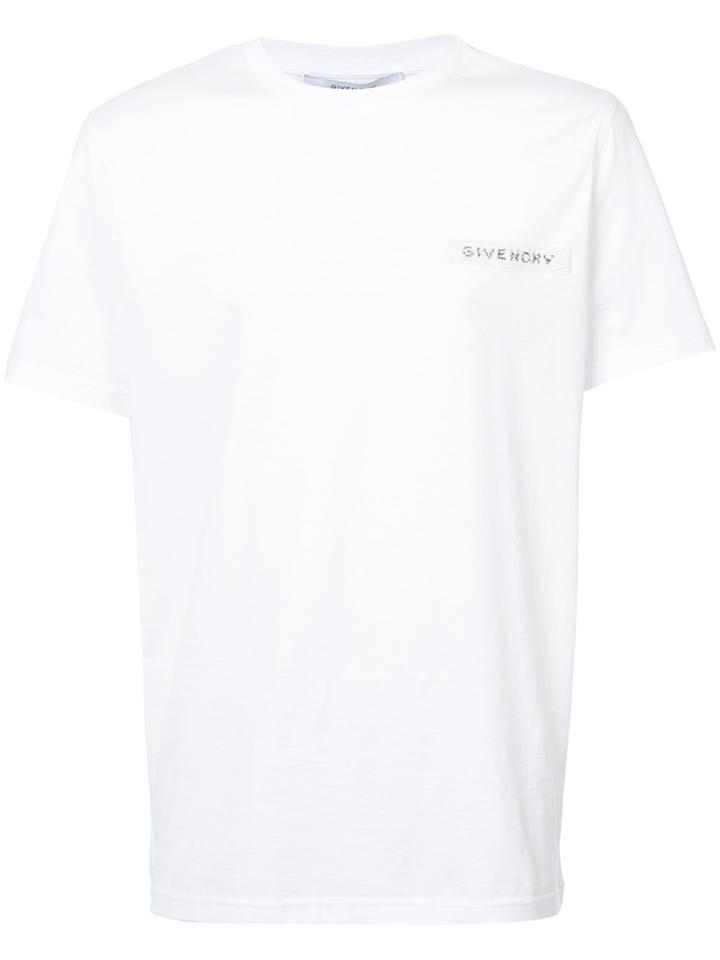 Givenchy Logo Patch T-shirt - White