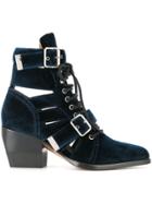 Chloé Rylee Medium Boots - Blue