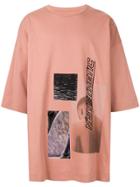 Juun.j Printed Cotton T-shirt - Pink