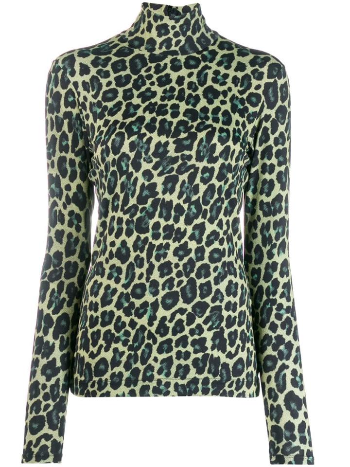 Paul Smith Leopard Print Sweater - Yellow