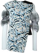 J.w.anderson Structured Asymmetric Sheer Blouse