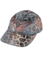 Doublet Leopard Print Baseball Cap - Brown