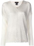 Avant Toi V-neck Jumper - Neutrals